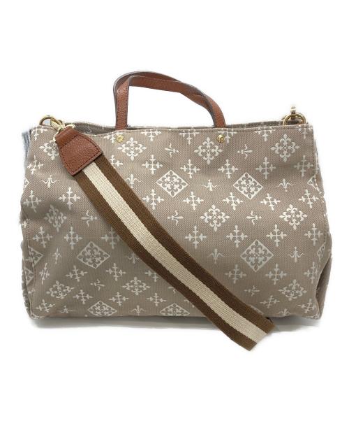 russet（ラシット）russet (ラシット) コットンジャガード Shopper Tote Bag ベージュの古着・服飾アイテム