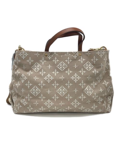 russet（ラシット）russet (ラシット) コットンジャガード Shopper Tote Bag ベージュの古着・服飾アイテム