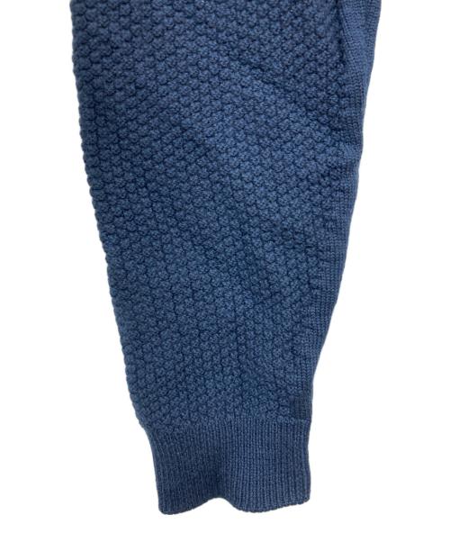 JOHN SMEDLEY（ジョンスメドレー）JOHN SMEDLEY (ジョンスメドレー) ウールタートルネックニット ネイビー サイズ:Mの古着・服飾アイテム