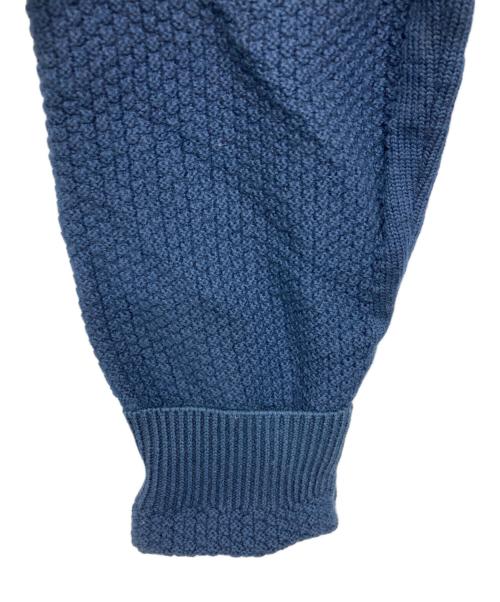 JOHN SMEDLEY（ジョンスメドレー）JOHN SMEDLEY (ジョンスメドレー) ウールタートルネックニット ネイビー サイズ:Mの古着・服飾アイテム