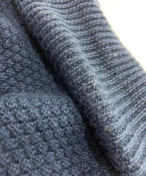 JOHN SMEDLEY（ジョンスメドレー）JOHN SMEDLEY (ジョンスメドレー) ウールタートルネックニット ネイビー サイズ:Mの古着・服飾アイテム