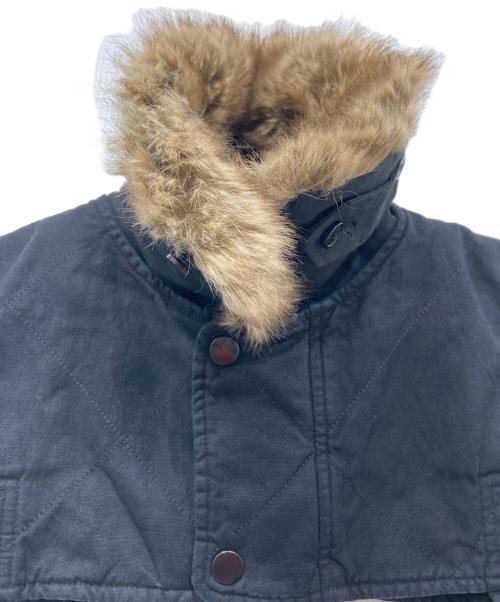 DRIES VAN NOTEN（ドリスヴァンノッテン）DRIES VAN NOTEN (ドリスヴァンノッテン) Fur Harness/ファー　ハーネス ブラックの古着・服飾アイテム