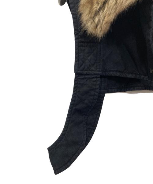 DRIES VAN NOTEN（ドリスヴァンノッテン）DRIES VAN NOTEN (ドリスヴァンノッテン) Fur Harness/ファー　ハーネス ブラックの古着・服飾アイテム