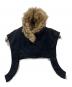 DRIES VAN NOTEN (ドリスヴァンノッテン) Fur Harness/ファー　ハーネス ブラック：25000円