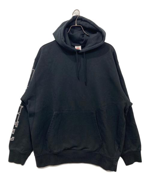 NIKE（ナイキ）NIKE (ナイキ) SUPREME (シュプリーム) Hooded Sweatshirt/フーデット　スウェットシャツ ブラック サイズ:Lの古着・服飾アイテム