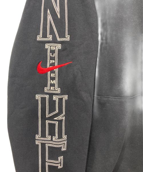 NIKE（ナイキ）NIKE (ナイキ) SUPREME (シュプリーム) Hooded Sweatshirt/フーデット　スウェットシャツ ブラック サイズ:Lの古着・服飾アイテム