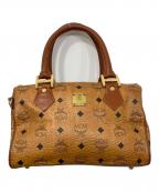 MCMエムシーエム）の古着「オールドミニボストンバッグ」｜ブラウン