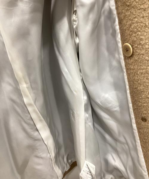 MACPHEE（マカフィー）MACPHEE (マカフィー) ブークレーボンディング ダブルブレストコート キャメル サイズ:36の古着・服飾アイテム