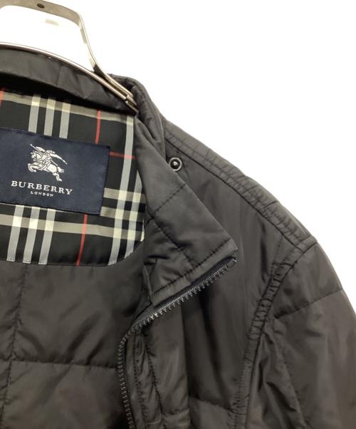 BURBERRY LONDON（バーバリーロンドン）BURBERRY LONDON (バーバリーロンドン) ライナー付スタンドカラーコート ネイビー サイズ:Mの古着・服飾アイテム
