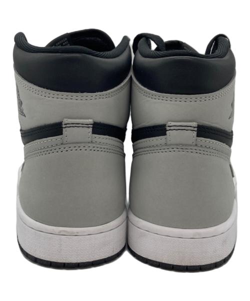 NIKE（ナイキ）NIKE (ナイキ) AIR JORDAN 1 RETRO HIGH OG/エアジョーダン　1　レトロ　ハイ　オージー グレー×ブラック サイズ:26.5cm/US8.5/UK7.5/EU42の古着・服飾アイテム
