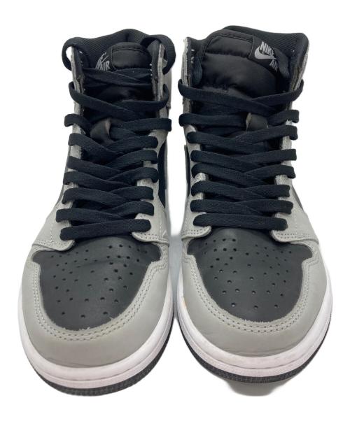 NIKE（ナイキ）NIKE (ナイキ) AIR JORDAN 1 RETRO HIGH OG/エアジョーダン　1　レトロ　ハイ　オージー グレー×ブラック サイズ:26.5cm/US8.5/UK7.5/EU42の古着・服飾アイテム