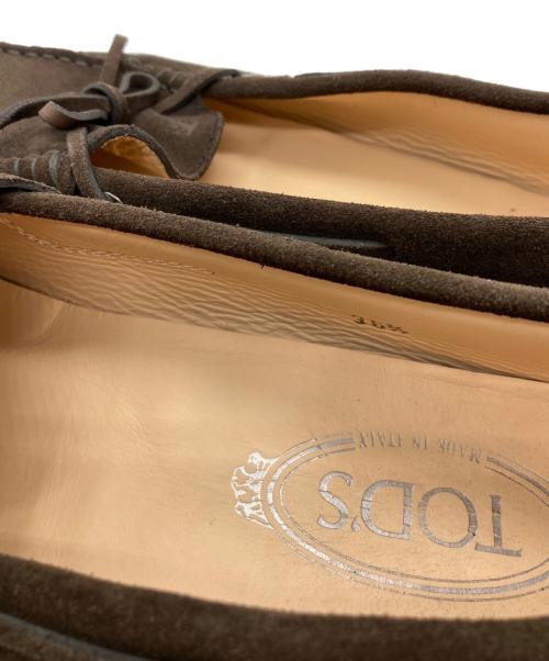 TOD'S（トッズ）TOD'S (トッズ) ドライビングシューズ ブラウン サイズ:36　1/2の古着・服飾アイテム