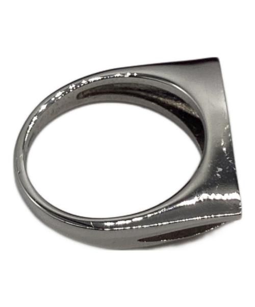 DIESEL（ディーゼル）DIESEL (ディーゼル) Dロゴリング シルバー サイズ:9号の古着・服飾アイテム