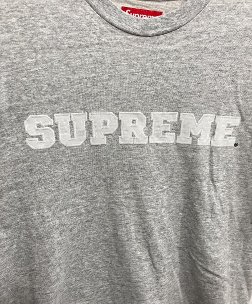 SUPREME（シュプリーム）SUPREME (シュプリーム) Collegiate S/S Top グレー サイズ:Ｓの古着・服飾アイテム