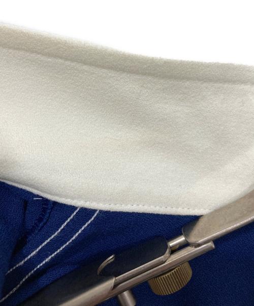 adidas（アディダス）adidas (アディダス) Premium Originals Crepe Track Top/プレミアム オリジナルス クレープ トラックトップ ネイビー サイズ:3XLの古着・服飾アイテム