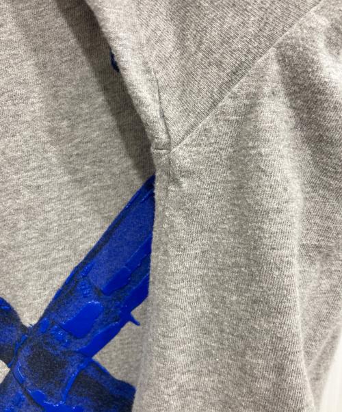 OFFWHITE（オフホワイト）OFFWHITE (オフホワイト) バックアローペイントロゴTシャツ グレー サイズ:Sの古着・服飾アイテム