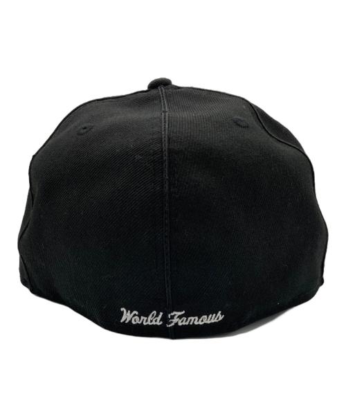 SUPREME（シュプリーム）Supreme (シュプリーム) New Era (ニューエラ) Box Logo Piping cap/ボックスロゴパイピングキャップ ブラック サイズ:71/2の古着・服飾アイテム