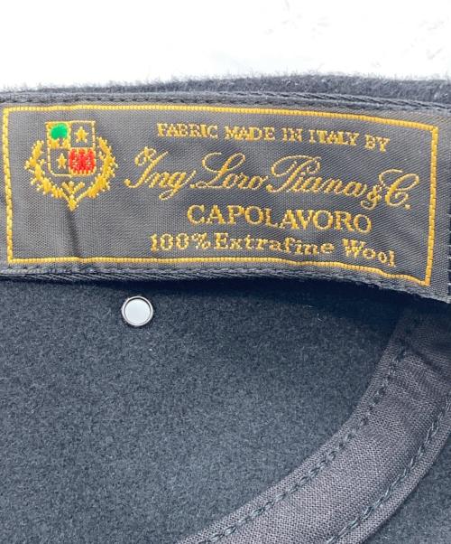 SUPREME（シュプリーム）Supreme (シュプリーム) Loro Piana Camp Cap/ロロピアーナキャンプキャップ ブラックの古着・服飾アイテム