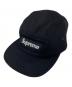 Supreme（シュプリーム）の古着「Loro Piana Camp Cap/ロロピアーナキャンプキャップ」｜ブラック