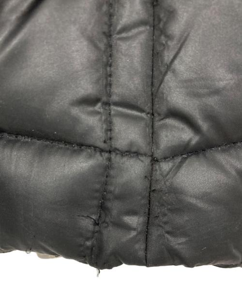 stussy（ステューシー）stussy (ステューシー) 切替ライダースダウンジャケット ブラック サイズ:MEDIUMの古着・服飾アイテム