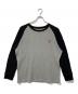 HUMAN MADE（ヒューマンメイド）の古着「サーマルカットソー」｜グレー×ブラック