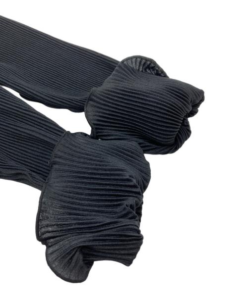 kotohayokozawa（コトハヨコザワ）kotohayokozawa (コトハヨコザワ) todo pleats long sleeve top/プリーツトップス ブラック サイズ:記載なしの古着・服飾アイテム