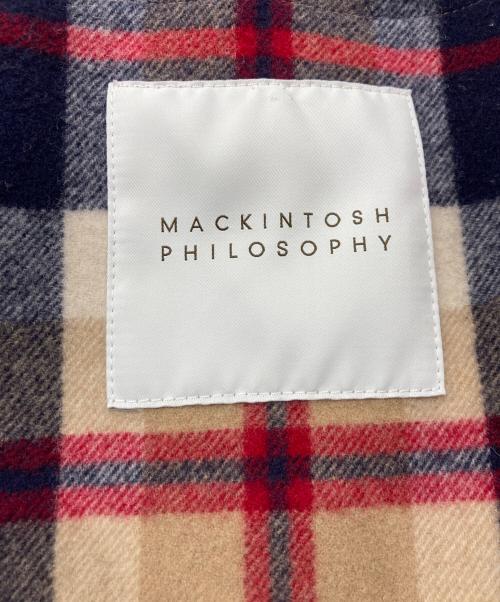 MACKINTOSH PHILOSOPHY（マッキントッシュ フィロソフィー）MACKINTOSH PHILOSOPHY (マッキントッシュ フィロソフィー) ライナー付ステンカラーコート ベージュ サイズ:36の古着・服飾アイテム
