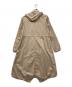 MM6 Maison Margiela (エムエムシックスメゾンマルジェラ) Long Flared Hooded Parka/ロング　フレアード　フーデッドパーカー ベージュ サイズ:42：17000円