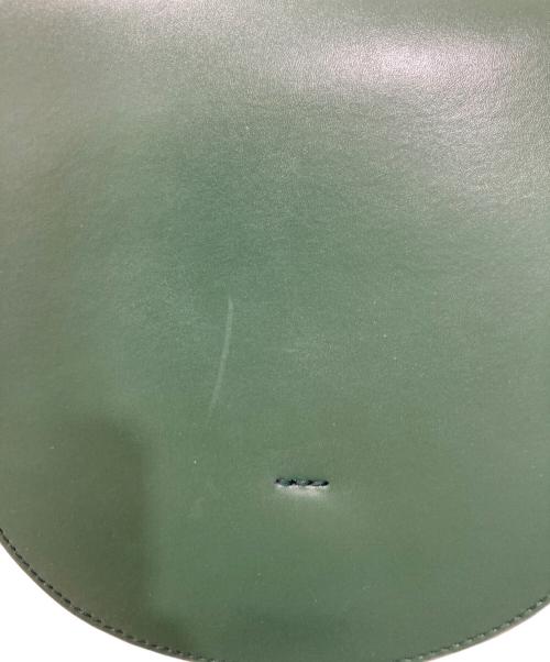 YAHKI（ヤーキ）YAHKI (ヤーキ) レザーショルダーバッグ グリーンの古着・服飾アイテム