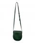 YAHKI (ヤーキ) レザーショルダーバッグ グリーン：6000円