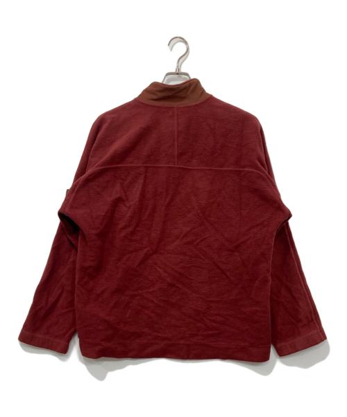 STONE ISLAND（ストーンアイランド）STONE ISLAND (ストーンアイランド) ポールハーヴェイ期 96年製フリーススウェット レッド サイズ:Ｓの古着・服飾アイテム