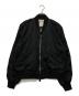 REMI RELIEF（レミレリーフ）の古着「MA-1 フライトジャケット ブルゾン」｜ブラック