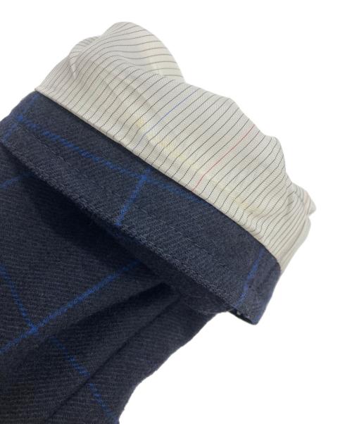 Paul Smith COLLECTION（ポールスミス コレクション）Paul Smith COLLECTION (ポールスミス コレクション) ウールステンカラーコート ネイビー サイズ:XLの古着・服飾アイテム