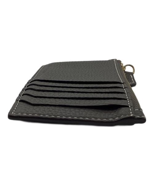 bonaventura（ボナベンチュラ）bonaventura (ボナベンチュラ) ミニジップ ウォレット シュリンクレザー グレーの古着・服飾アイテム