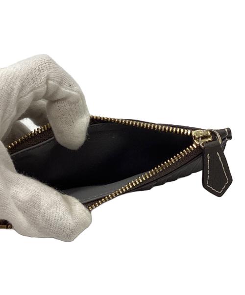 bonaventura（ボナベンチュラ）bonaventura (ボナベンチュラ) ミニジップ ウォレット シュリンクレザー グレーの古着・服飾アイテム