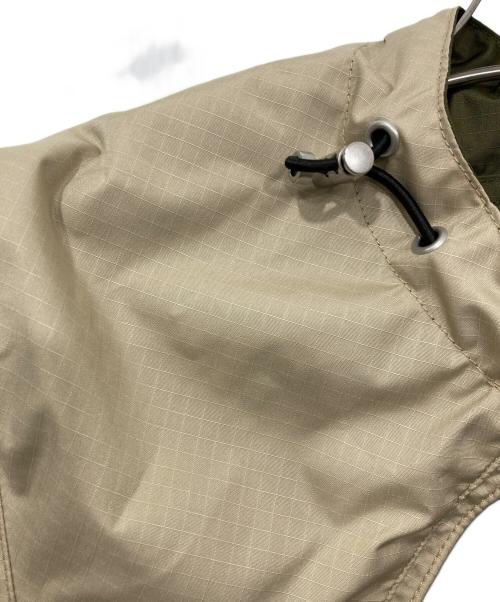 TAION（タイオン）TAION (タイオン) リバーシブルウインドブレーカー ベージュ×グリーン サイズ:記載なしの古着・服飾アイテム