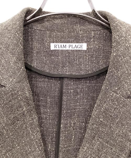 Plage（プラージュ）Plage (プラージュ) ミニツイード ジャケット ベージュ サイズ:38の古着・服飾アイテム