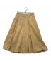 TORY BURCH（トリーバーチ）の古着「Aラインミディスカート」｜ベージュ