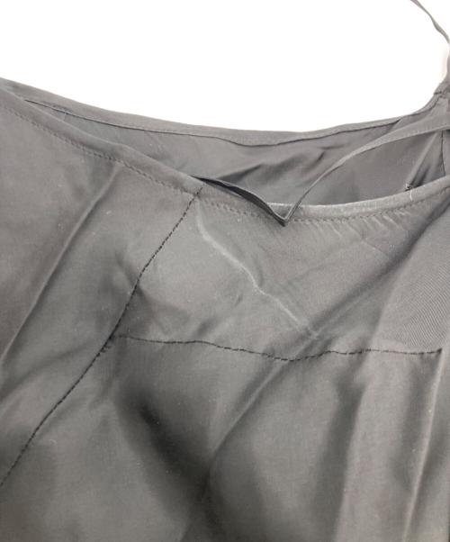 MUVEIL（ミュベール）MUVEIL (ミュベール) シルクドレス ブラック サイズ:36の古着・服飾アイテム