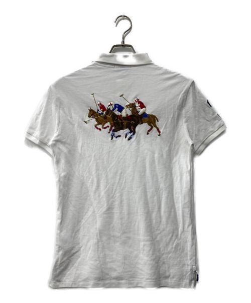 POLO RALPH LAUREN（ポロ・ラルフローレン）POLO RALPH LAUREN (ポロ・ラルフローレン) ポロシャツ ホワイト サイズ:Sの古着・服飾アイテム
