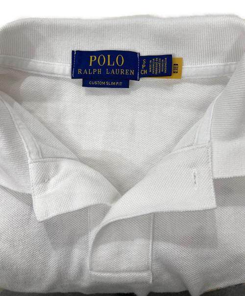 POLO RALPH LAUREN（ポロ・ラルフローレン）POLO RALPH LAUREN (ポロ・ラルフローレン) ポロシャツ ホワイト サイズ:Sの古着・服飾アイテム