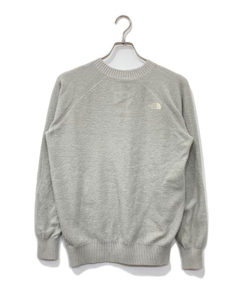THE NORTH FACE（ザ ノース フェイス）THE NORTH FACE (ザ ノース フェイス) コンフォーティブウールトレーナー/ Comfortive Wool Trainer グレー サイズ:Mの古着・服飾アイテム