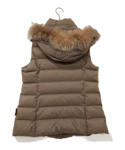 MACKINTOSH LONDON（マッキントッシュ ロンドン）MACKINTOSH LONDON (マッキントッシュ ロンドン) ダウンベスト ベージュ サイズ:44の古着・服飾アイテム