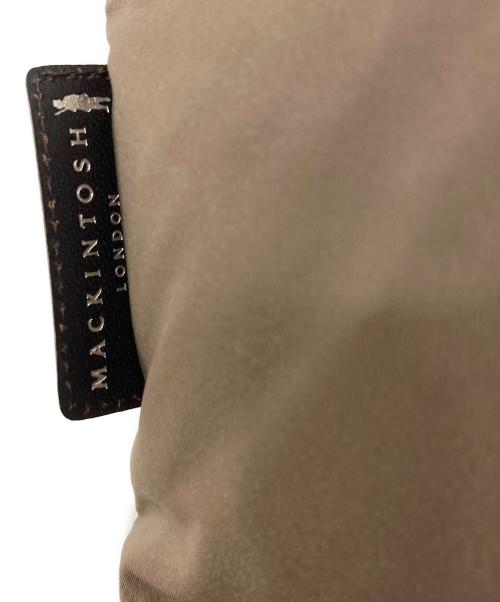 MACKINTOSH LONDON（マッキントッシュ ロンドン）MACKINTOSH LONDON (マッキントッシュ ロンドン) ダウンベスト ベージュ サイズ:44の古着・服飾アイテム