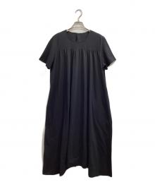 MACKINTOSH LONDON（マッキントッシュ ロンドン）の古着「シアサッカーワンピース」｜ブラック