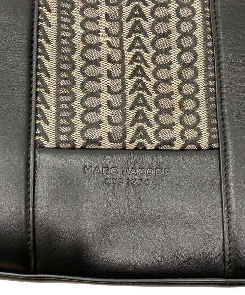 MARC JACOBS（マークジェイコブズ）MARC JACOBS (マークジェイコブズ) THE MONOGRAM DUFFLE BAG/ザ モノグラム ダッフル バッグ ショルダー ブラック×グレーの古着・服飾アイテム