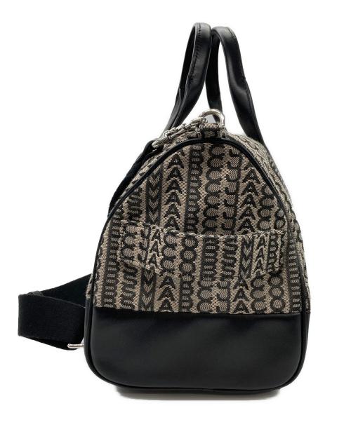 MARC JACOBS（マークジェイコブズ）MARC JACOBS (マークジェイコブズ) THE MONOGRAM DUFFLE BAG/ザ モノグラム ダッフル バッグ ショルダー ブラック×グレーの古着・服飾アイテム