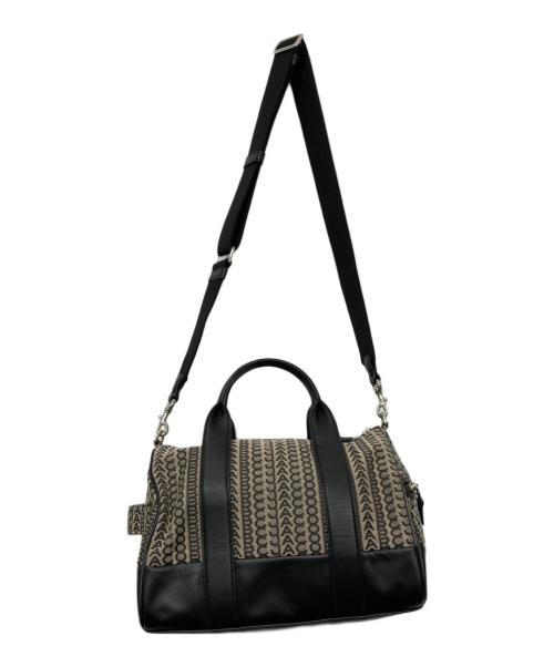 MARC JACOBS（マークジェイコブズ）MARC JACOBS (マークジェイコブズ) THE MONOGRAM DUFFLE BAG/ザ モノグラム ダッフル バッグ ショルダー ブラック×グレーの古着・服飾アイテム