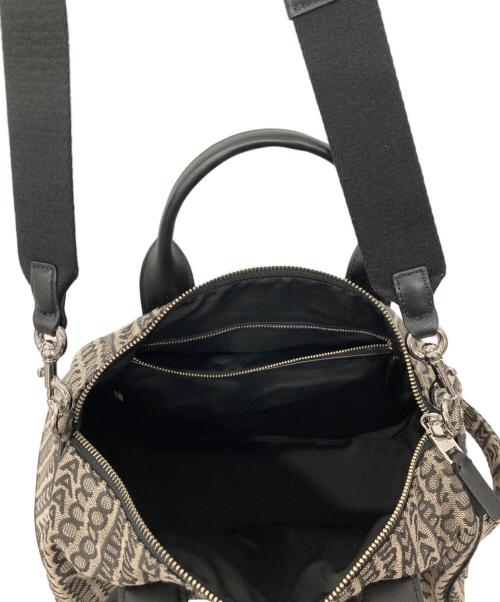 MARC JACOBS（マークジェイコブズ）MARC JACOBS (マークジェイコブズ) THE MONOGRAM DUFFLE BAG/ザ モノグラム ダッフル バッグ ショルダー ブラック×グレーの古着・服飾アイテム