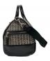 中古・古着 MARC JACOBS (マークジェイコブズ) THE MONOGRAM DUFFLE BAG/ザ モノグラム ダッフル バッグ ショルダー ブラック×グレー：16000円